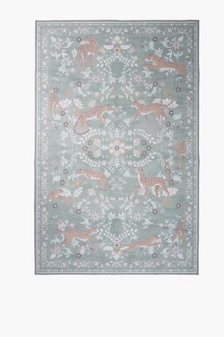 Digital Printed Java Leopard Rug, 120x180cm