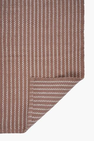 Viscose Stripe Bath Mat, 50x80cm
