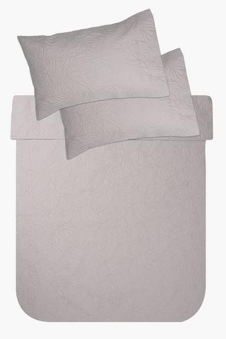 3 Piece Soft Touch Botanical Quilt Set