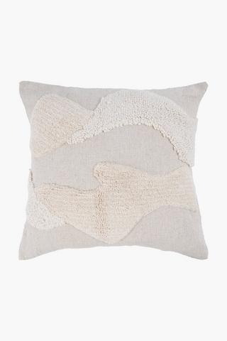 Textured Waves Scatter Cushion, 50x50cm