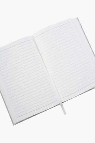 A5 Floral Fabric Notebook