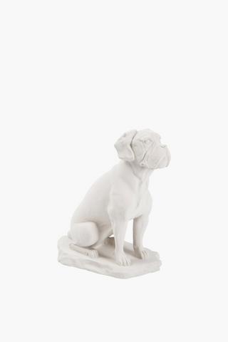 Boxer Dog Statue, 50cm