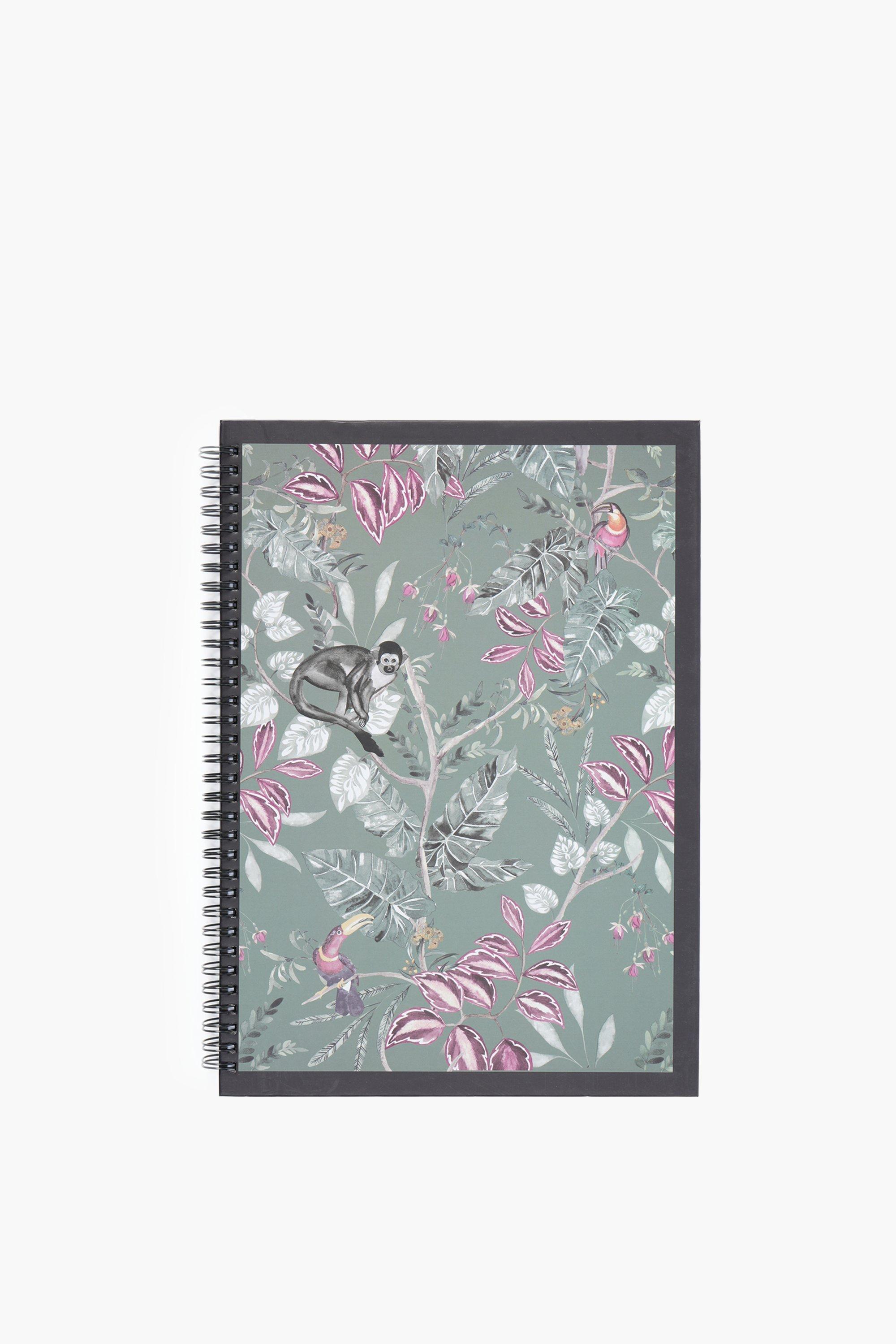 A4 Sandburg Botanic Jungle Notebook