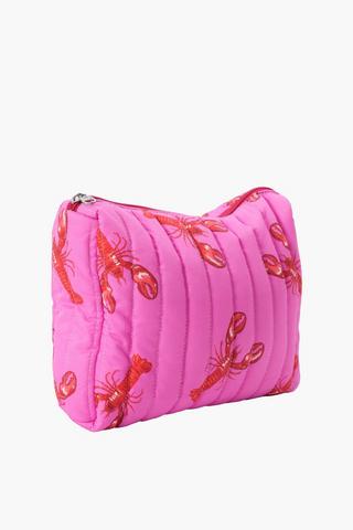 Quilted Lobster Cosmetic Organiser