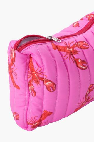 Quilted Lobster Cosmetic Organiser
