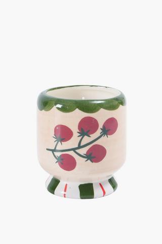Ceramic Tomato Designed Candle, 260g