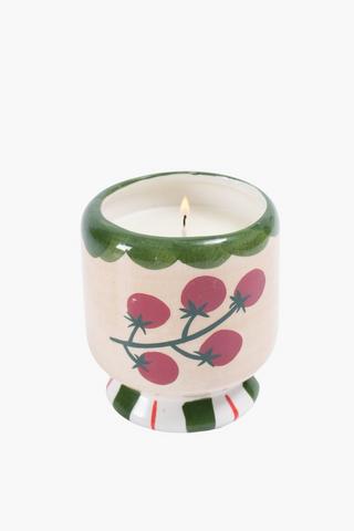 Ceramic Tomato Designed Candle, 260g