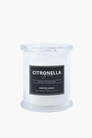 Citronella Scented Candle Jar, 7x7cm