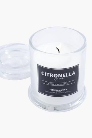 Citronella Scented Candle Jar, 7x7cm