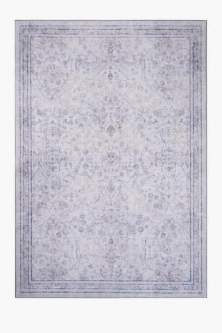 Digital Flannel Tabriz Baroque Rug, 160x226cm