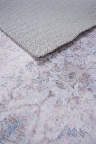 Digital Flannel Tabriz Baroque Rug, 160x226cm
