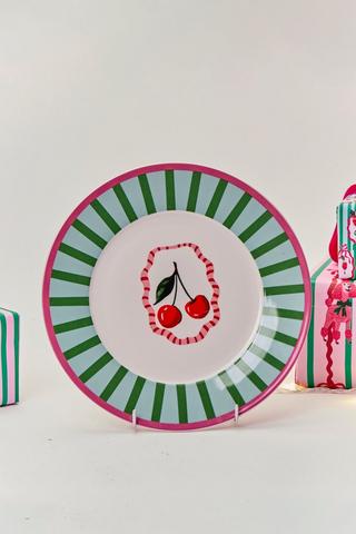 Christmas Decal Dinner Plate