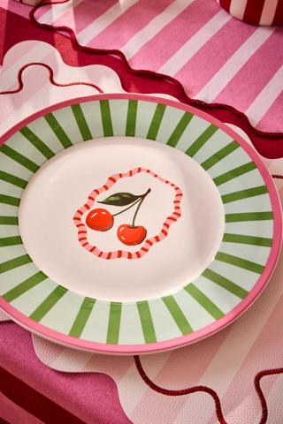 Christmas Decal Dinner Plate