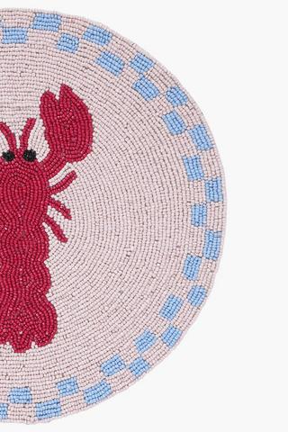 Coastal Beaded Lobster Placemat