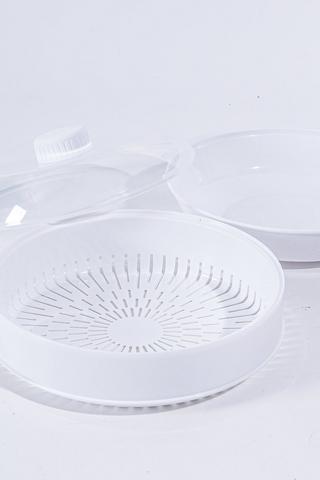 Round Microwave Steamer