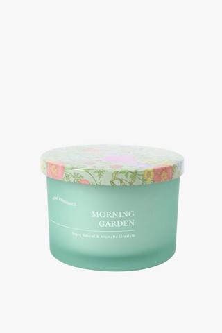 Morning Garden Floral Lid Candle, 800g