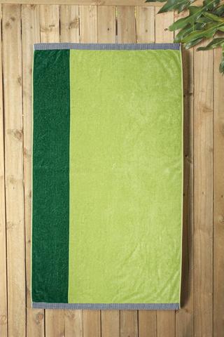 Cotton Jacquard Plain Beach Towel, 85x160cm