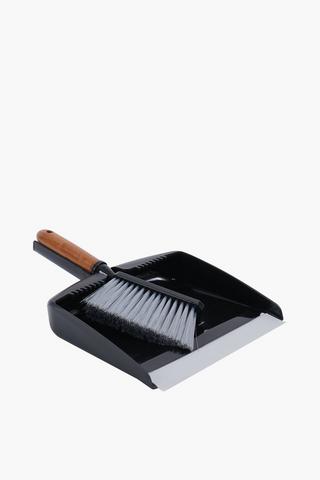 Plastic Dustpan And Brush Set