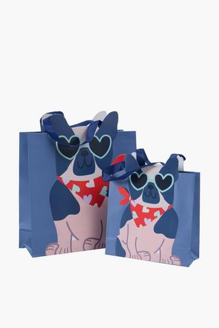 3d Dog Small Gift Bag