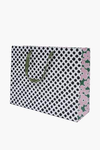 Polka Dot Gift Bag Large