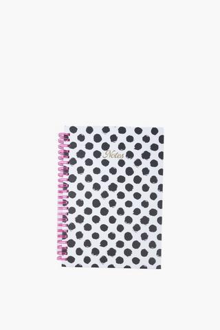 A5 Polka Dot Notebook