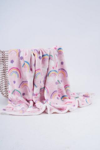 Dee Daisy Rainbow Blanket, 125x150cm