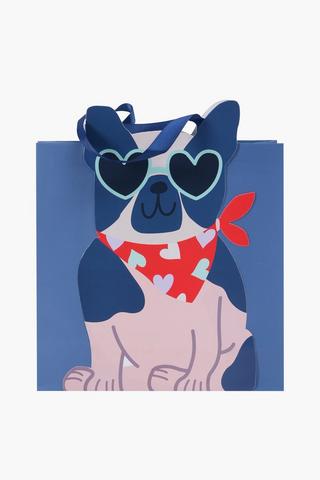 3d Dog Gift Bag Medium