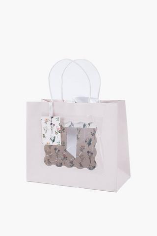 Scalloped Window Gift Bag Small