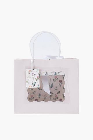 Scalloped Window Gift Bag Small