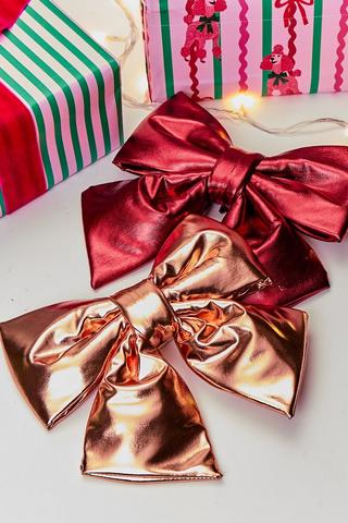 2 Pack Christmas Bows, 20x12cm