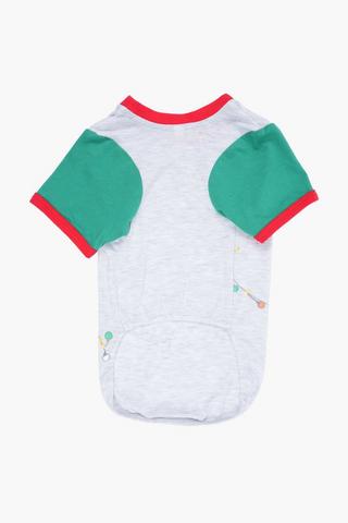 Christmas Santa Paws Pet T-shirt