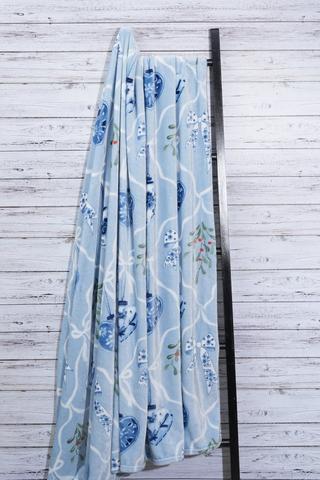 Christmas Delft Super Plush Blanket, 200x220cm