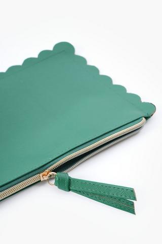 Scalloped Tropics Pouch