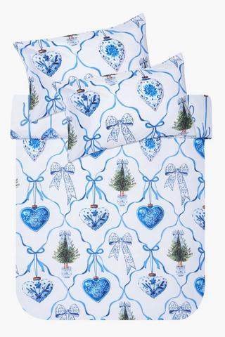 Christmas Soft Touch Delft Duvet Cover Set