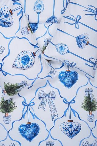 Christmas Soft Touch Delft Duvet Cover Set