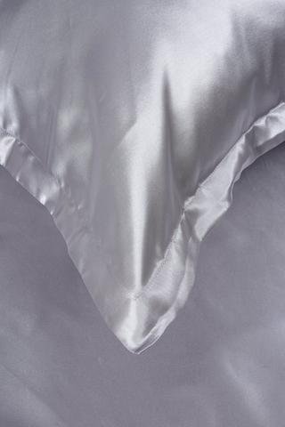 2 Pack Satin Oxford King Pillowcases