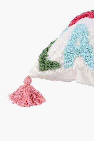 Christmas Textured Falala Scatter Cushion, 50x50cm