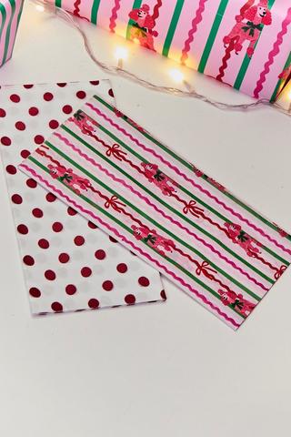 Christmas Poodles Tissue Paper