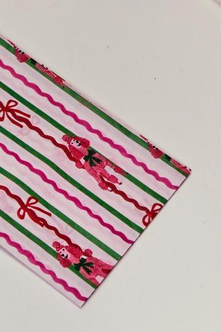 Christmas Poodles Tissue Paper