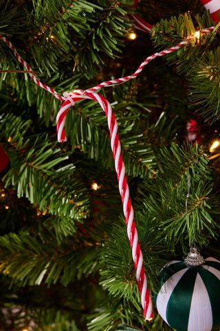 Christmas Candy Cane String Lights, 220cm