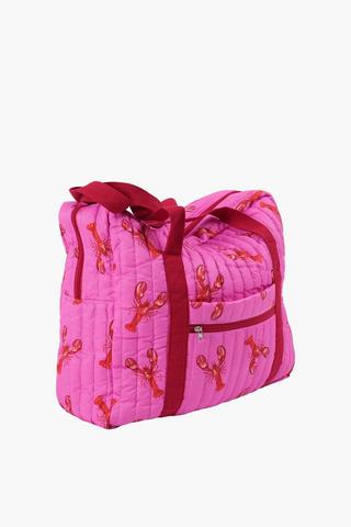 Quilted Lobster Travel Bag Extra Large