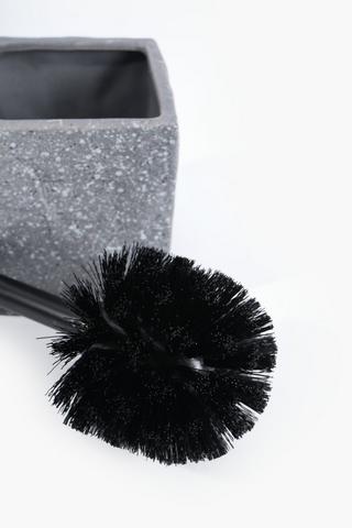 Ceramic Speckle Toilet Brush Set