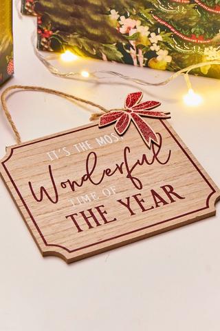 Christmas Hanging Sign,