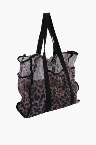 Leopard Travel Tote Bag