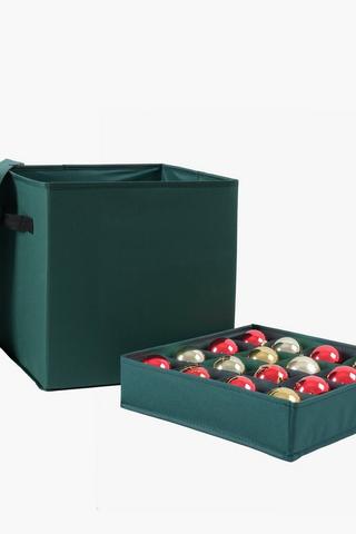 Christmas Storage Bauble Box, 34cm