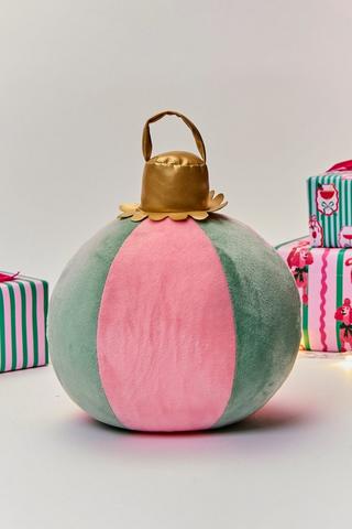 Christmas Bauble Scatter Cushion, 40cm