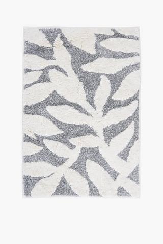 High Low Flower Bath Mat, 50x80cm