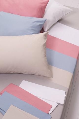 144 Thread Count Extra Length Extra Depth Fitted Sheet, 37cm