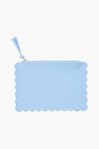 Scalloped Ditsy Pouch
