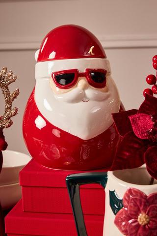 Santa Storage Jar